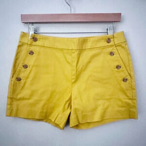 Banana Republic Yellow Gold  Button Sailor Shorts